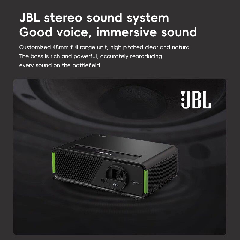 Home Cinema Jbl - ViewSonic TK9 4K UHD DLP-projector RGBG