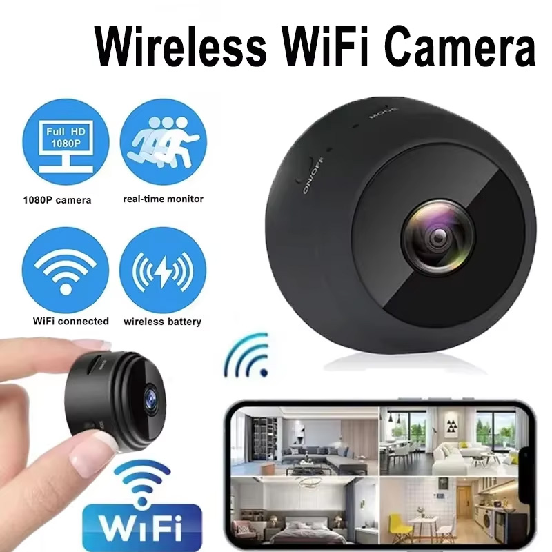 Home Cinema Wireless - Nieuwe A9 Camera Wifi 1080p HD