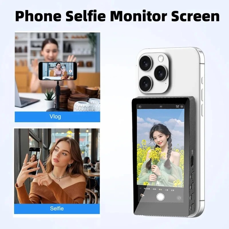 Home Cinema Wireless - Draadloze monitor achtercamera scherm smartphone selfie