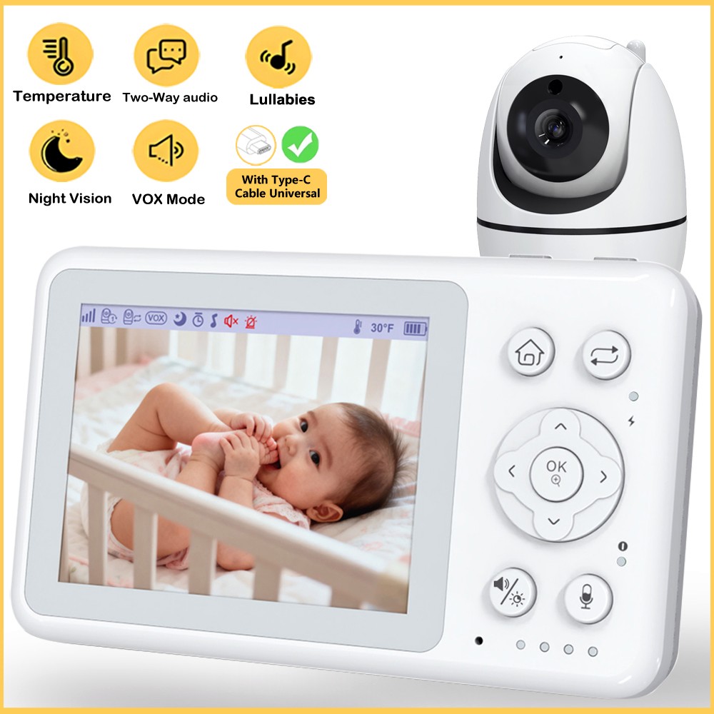 Home Cinema Wireless - 3,2 inch LCD-scherm voor een babyfoon