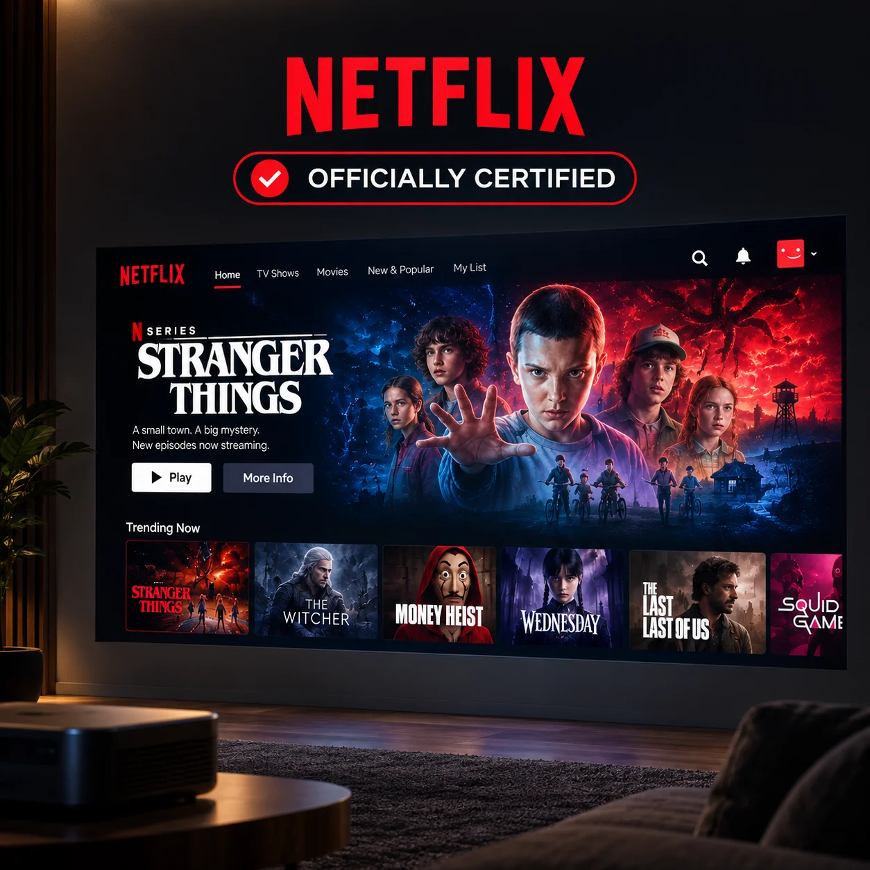 A6L 3200ANSI 4K Smart Projecto - Audio Home Cinema recensie en prijs