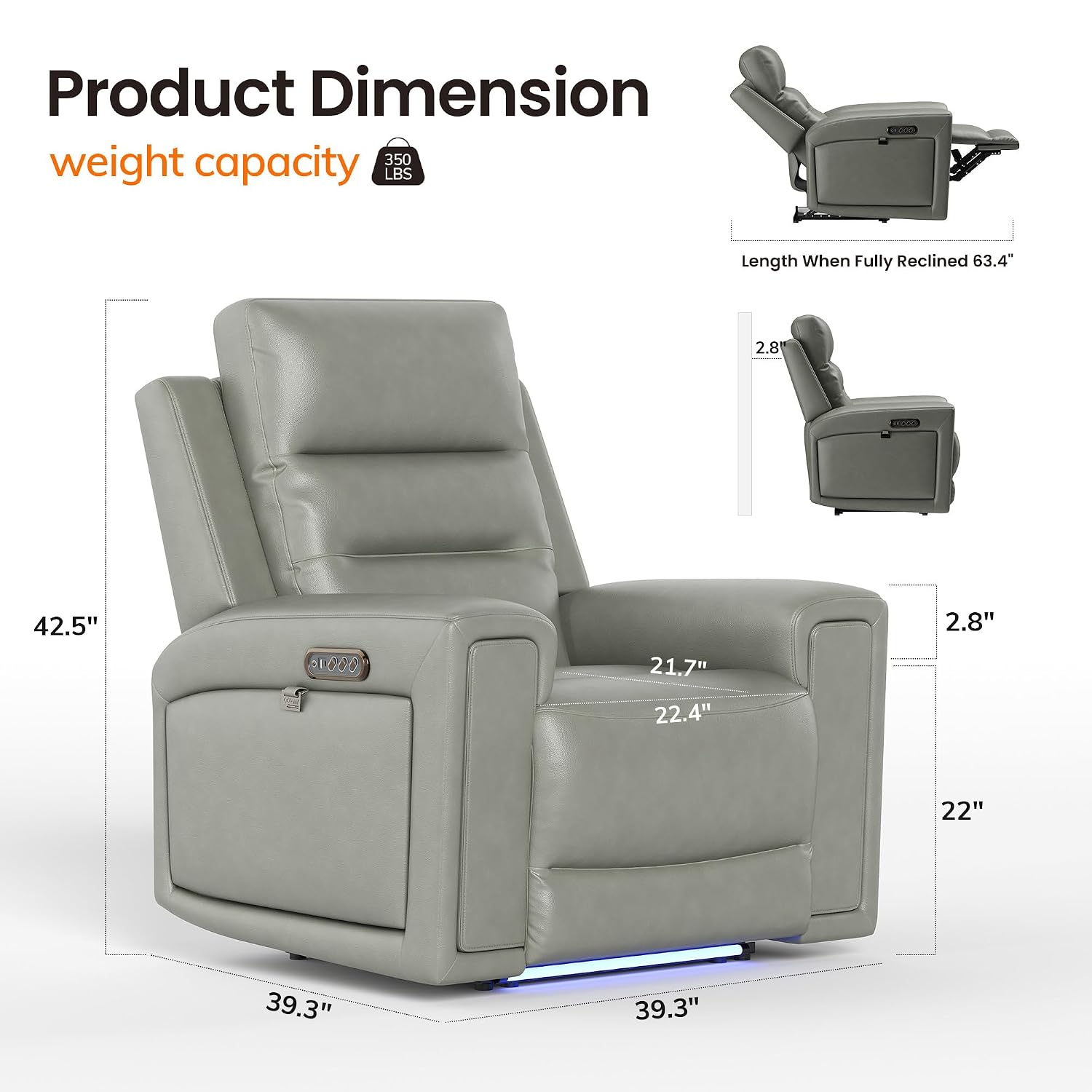 Drievoudige motor-aangedreven  - Home Cinema Chairs recensie en prijs